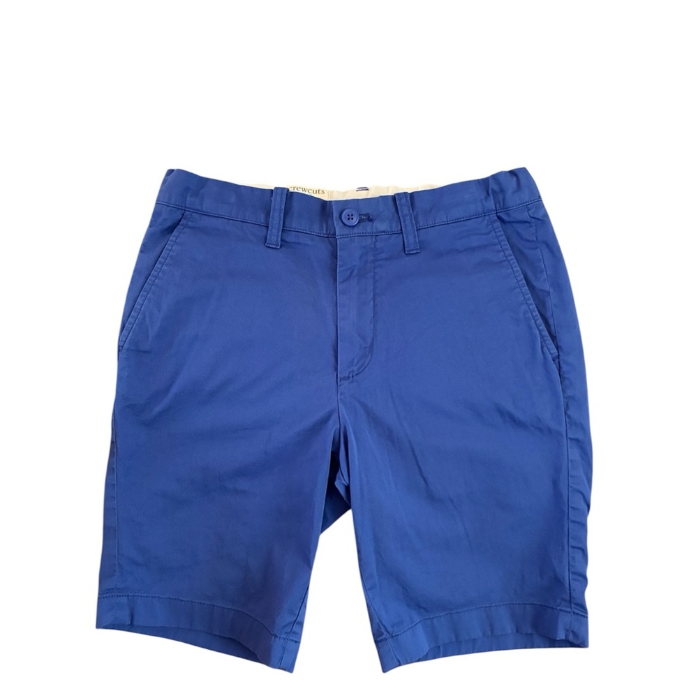 Crewcuts Everyday Stretch Boys’ Blue Preppy Shorts Size 10